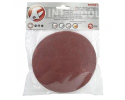Круг наждачный самоклеющийся 125 мм, К180, уп. 10ед. INTERTOOL BT-0564-foto2