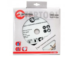 Диск отрезной сегментный, алмазный 180 мм, 16-18% INTERTOOL CT-1004-foto2