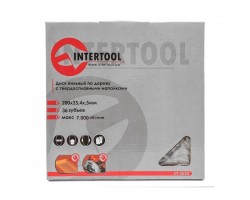 Диск пильный по дереву с твердосплавными напайками 200x25,4x1,5 мм; 36 зубьев INTERTOOL CT-3020-foto4