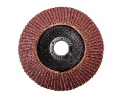 Диск шлифовальный лепестковый 125x22 мм, зерно K40 INTERTOOL BT-0204-foto2