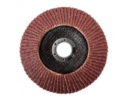 Диск шлифовальный лепестковый 125x22 мм, зерно K40 INTERTOOL BT-0204-foto2