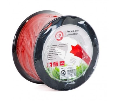 Леска для триммера звезда 2.0 мм, бухта 245м к DT-2242 INTERTOOL DT-2271