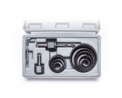 Набор корончатых сверл по дереву составной 19-64 мм 11 шт. INTERTOOL BT-0023-foto3