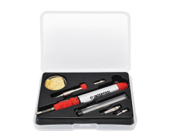 Микрогорелка 12 мл. с комплектом аксессуаров 7 ед. INTERTOOL GB-0005-foto3