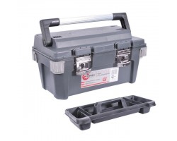 Ящик для инструмента с металлическими замками 20" 500x275x265 мм INTERTOOL BX-6020