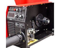 Полуавтомат сварочный инверторного типа комбинированный 7,1 кВт, 30-250 А., проволока 0,6-1,2 мм., электрод 1,6-5,0 мм INTERTOOL DT-4325-foto5