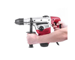 Перфоратор SDS-max 1050 Вт, 500 об/мин, 3500 удар/мин, 2 режима, кейс, аксессуары INTERTOOL DT-0195-foto5