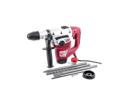 Перфоратор SDS-max 1050 Вт, 500 об/мин, 3500 удар/мин, 2 режима, кейс, аксессуары INTERTOOL DT-0195-foto6