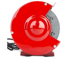 Станок точильный настольный с двумя шлифкругами 120 Вт, 2950 об/мин, 150х16х12,7 мм INTERTOOL DT-0807-foto6