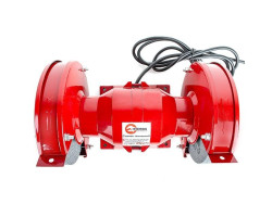 Станок точильный настольный с двумя шлифкругами 120 Вт, 2950 об/мин, 150х16х12,7 мм INTERTOOL DT-0807-foto8