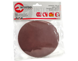 Круг наждачный самоклеющийся 125 мм, К400, уп. 10 ед. INTERTOOL BT-0540-foto2