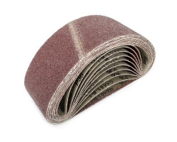 Лента шлифовальная 75x533 мм, зерно 36, уп. 10 шт. INTERTOOL BT-0403-foto3