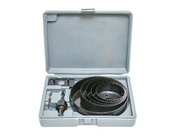 Набор корончатых сверл по дереву составной 64-127 мм 8 шт. INTERTOOL BT-0024-foto2