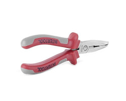 Щипцы удлиненные изогнутые 160 мм ПРОФ. INTERTOOL HT-0131-foto5