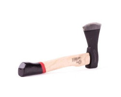 Топор 1000 г, ручка пекан, 48-57 HRC INTERTOOL HT-0258-foto2