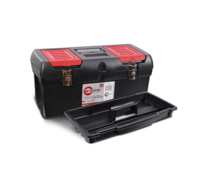 Ящик для инструментов с металлическими замками, 24" 610x255x251 мм INTERTOOL BX-1024