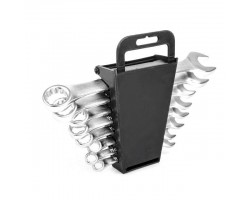 Набор ключей комбинированных 8 ед., 8-19 мм Cr-V INTERTOOL HT-1202-foto2