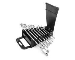 Набор ключей комбинированных 8 ед., 8-19 мм Cr-V INTERTOOL HT-1202-foto4