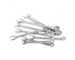 Набор ключей комбинированных 8 ед., 8-19 мм Cr-V INTERTOOL HT-1202-foto5