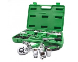 Набор инструмента 72ед, 1/2" и 1/4", Cr-V INTERTOOL ET-6072SP-foto5