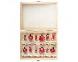 Набор фрез по дереву 12 ед. INTERTOOL HT-0071-foto2