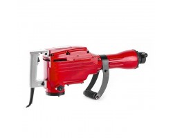 Молоток отбойный SDS hex 1050Вт, 1400удар/мин, 42Дж, металлический кейс, пика, зубило INTERTOOL DT-0198-foto3