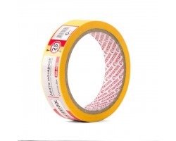 Лента малярная автомобильная термостойкая 25мм, 20м, желтая INTERTOOL DM-0025-foto2