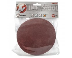 Круг наждачный самоклеющийся 125 мм, К240, уп. 10ед. INTERTOOL BT-0566-foto2
