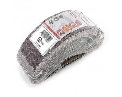 Лента шлифовальная 75x533 мм, зерно 40, уп. 10 шт. INTERTOOL BT-0404-foto2