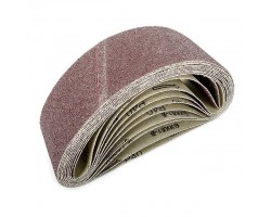 Лента шлифовальная 75x533 мм, зерно 40, уп. 10 шт. INTERTOOL BT-0404-foto3