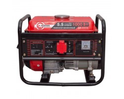 Генератор бензиновый макс. мощн. 1,2 кВт., ном. 1 кВт., 3,0 л.с., 4-х тактный, ручной пуск 26,5 кг. INTERTOOL DT-1111-foto3
