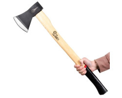 Топор 1200 г, ручка пекан, 48-57 HRC INTERTOOL HT-0259-foto5