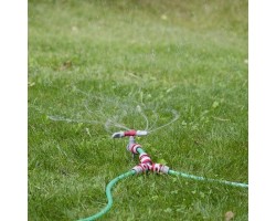 Дождеватель круговой с вращающейся головкой на костыле. PP, ABS INTERTOOL GE-0054-foto2