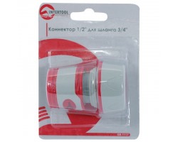 Коннектор 1/2" для шланга 3/4" INTERTOOL GE-1117-foto3