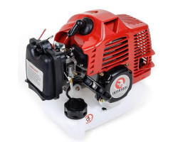 Мотокоса 1,8 кВт, 7000 об/мин., 40-зубчатый диск с твердосплавными напайками, 3-зубчатый нож, катушка с леской, ранцевый плечевой ремень INTERTOOL DT-2238-foto4