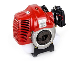 Мотокоса 1,8 кВт, 7000 об/мин., 40-зубчатый диск с твердосплавными напайками, 3-зубчатый нож, катушка с леской, ранцевый плечевой ремень INTERTOOL DT-2238-foto5