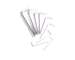 Набор Г-образных шестигранных ключей 9 шт., 1,5-10 мм, Cr-V INTERTOOL HT-0601-foto5