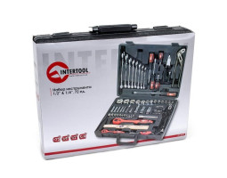 Профессиональный набор инструмента 1/2" & 1/4" 72 ед. INTERTOOL ET-6073-foto2