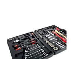 Профессиональный набор инструмента 1/2" & 1/4" 72 ед. INTERTOOL ET-6073-foto6