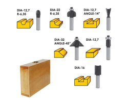 Набор фрез по дереву 6 ед. INTERTOOL HT-0072-foto8