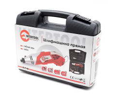 Шлифмашина прямая (гравер) 170Вт, 8000-35000 об/мин, кейс, аксессуары 40 шт, гибкий вал INTERTOOL DT-0517-foto11