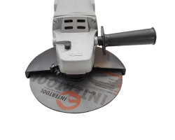 Шлифмашина угловая 1650 Вт, 8000 об/мин, диаметр круга 180 мм, фиксатор INTERTOOL DT-0218-foto4