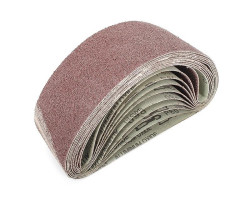 Лента шлифовальная 75x533 мм, зерно 60, уп. 10 шт. INTERTOOL BT-0406-foto3