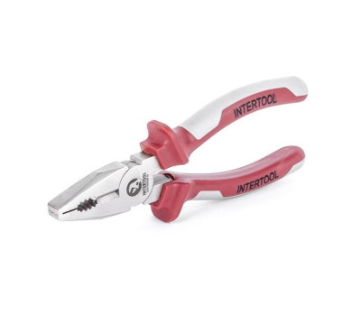 Плоскогубцы 180 мм ПРОФ. INTERTOOL HT-0105