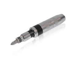 Отвертка ударная Prof. с комплектом насадок 6 ед. INTERTOOL HT-0431-foto3