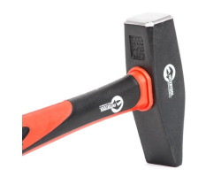 Молоток 1000 г, ручка из фибергласса INTERTOOL HT-0210-foto8