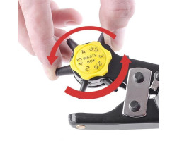 Просекатель отверстий револьверный 2-4.5мм, 225мм INTERTOOL HT-0169-foto4