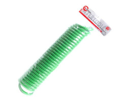 Шланг для полива спиральный 7,5 м с конекторами + aдаптер универсальный для конектора 1/2" с внутренней резьбой 1/2" INTERTOOL GE-4001-foto2