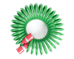 Шланг для полива спиральный 7,5 м с конекторами + aдаптер универсальный для конектора 1/2" с внутренней резьбой 1/2" INTERTOOL GE-4001-foto8