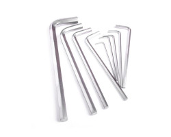 Набор Г-образных шестигранных удлиненных ключей 9 ед., 1,5-10 мм, Cr-V, 55 HRC INTERTOOL HT-0602-foto5